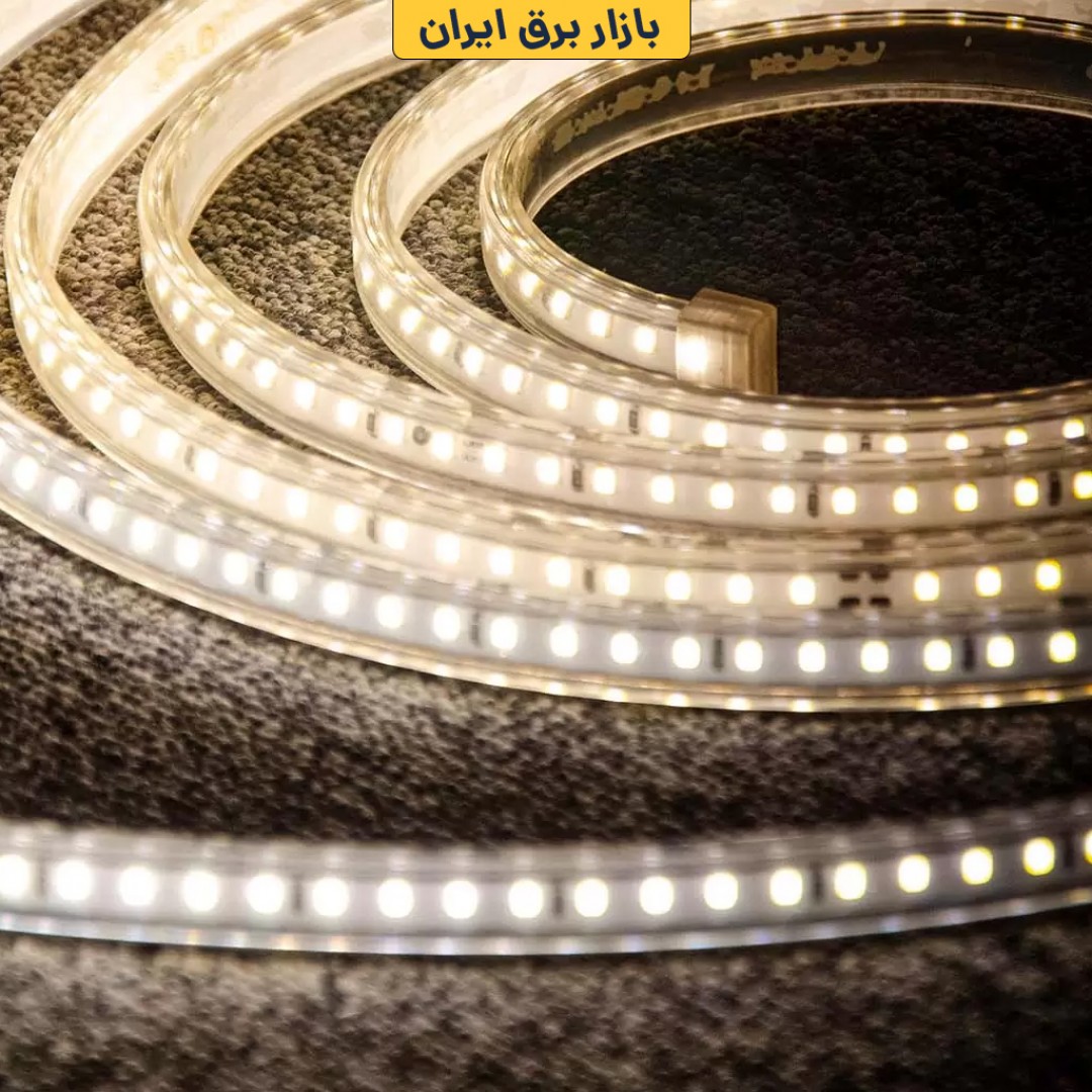 ریسه ال ای دی SMD LED لوپ لایت تراکم 120 تکنولوژی بدون سیم تراشه 2835 مدل LA-P120