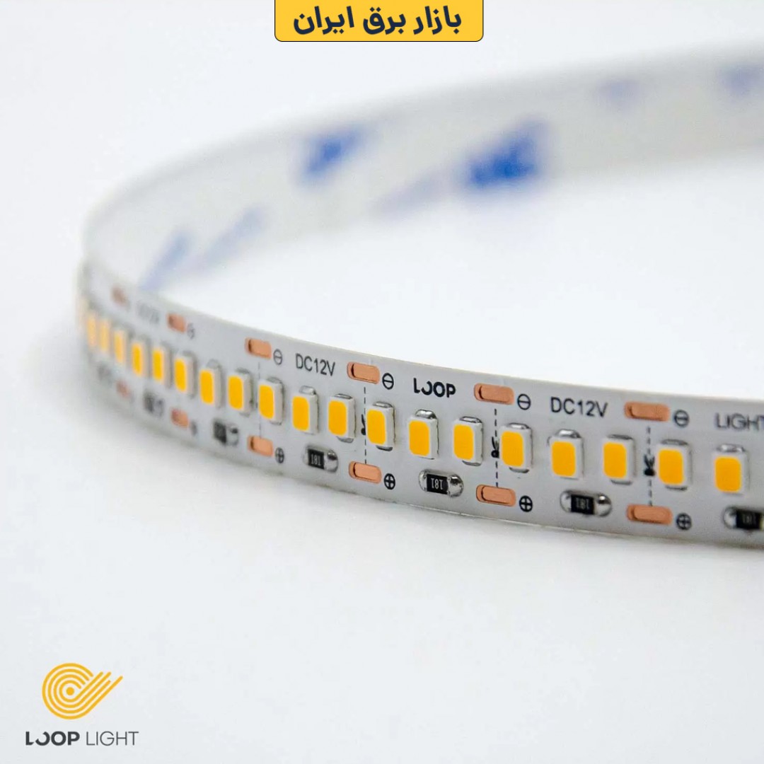 ریسه ال ای دی SMD LED لوپ لایت تراکم 204 تکنولوژی بدون سیم تراشه 2835 مدل Power204