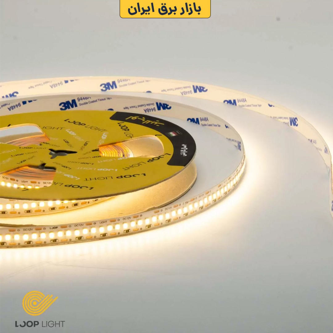 ریسه ال ای دی SMD LED لوپ لایت تراکم 204 تکنولوژی بدون سیم تراشه 2835 مدل Power204