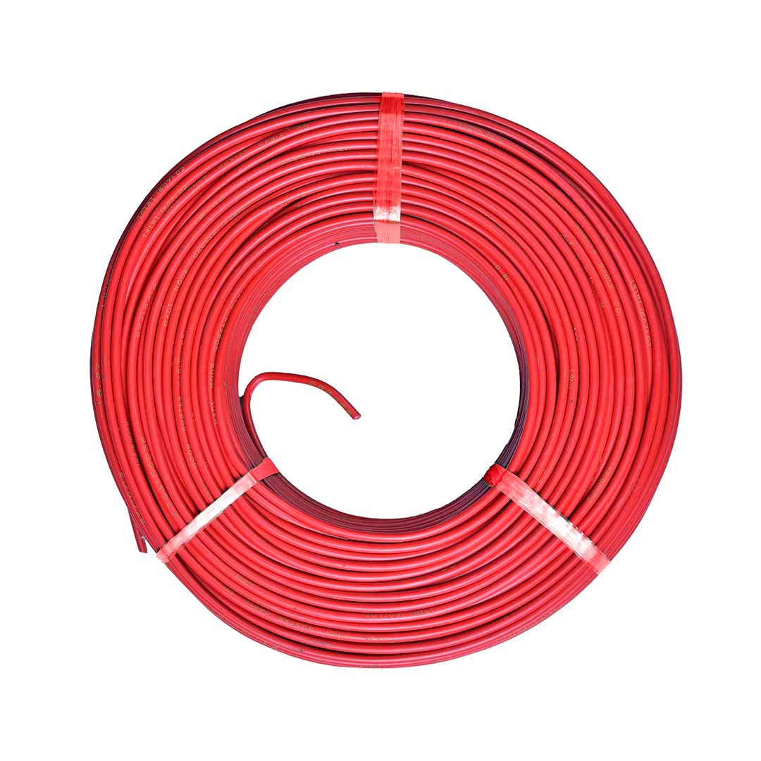 سیم برق افشان برند هادی نور حلقه 100 متری سایز 25