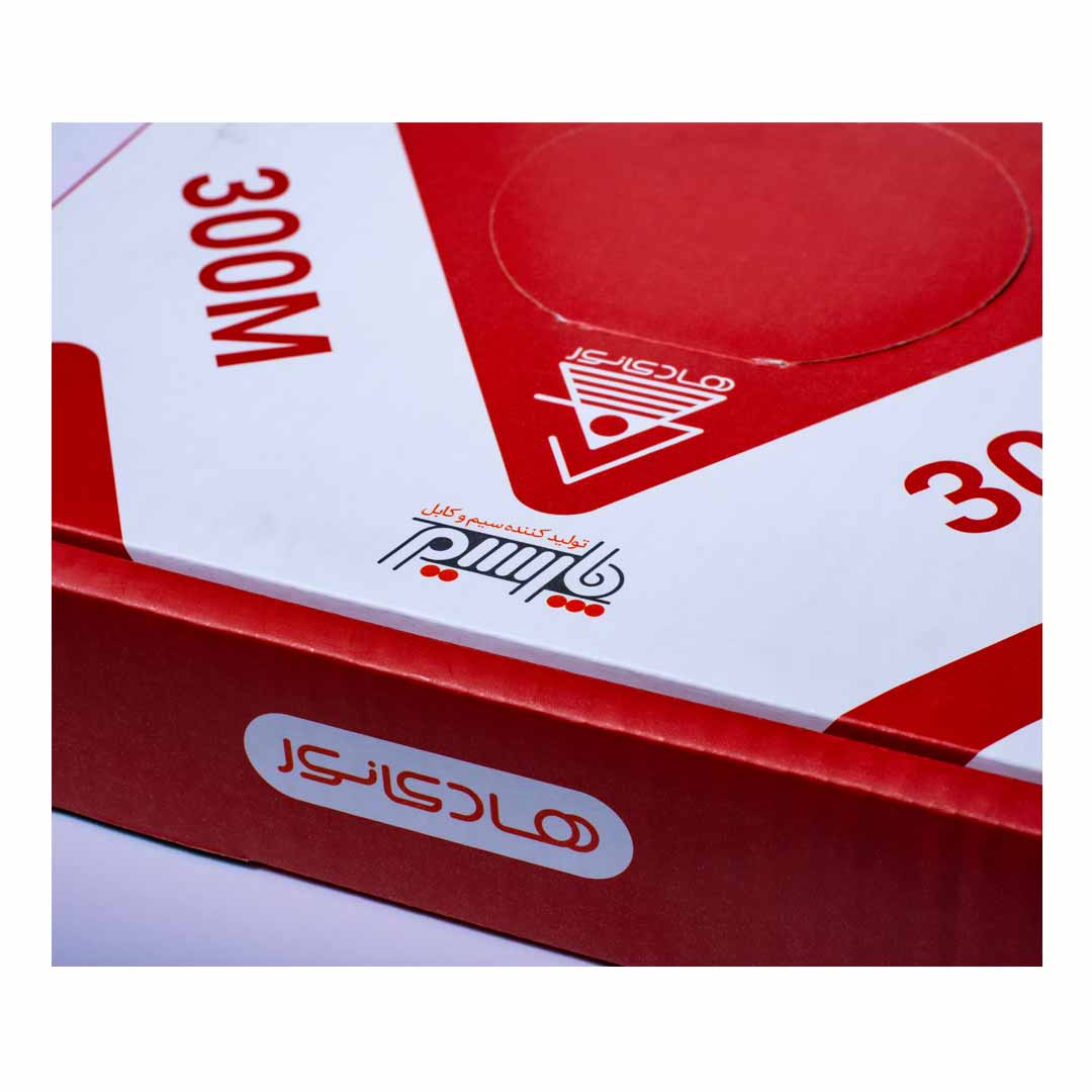 سیم برق افشان برند هادی نور حلقه 100 متری سایز 25