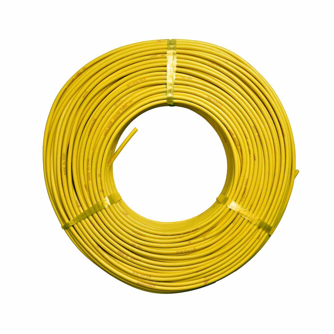 سیم برق افشان برند هادی نور حلقه 100 متری سایز 35