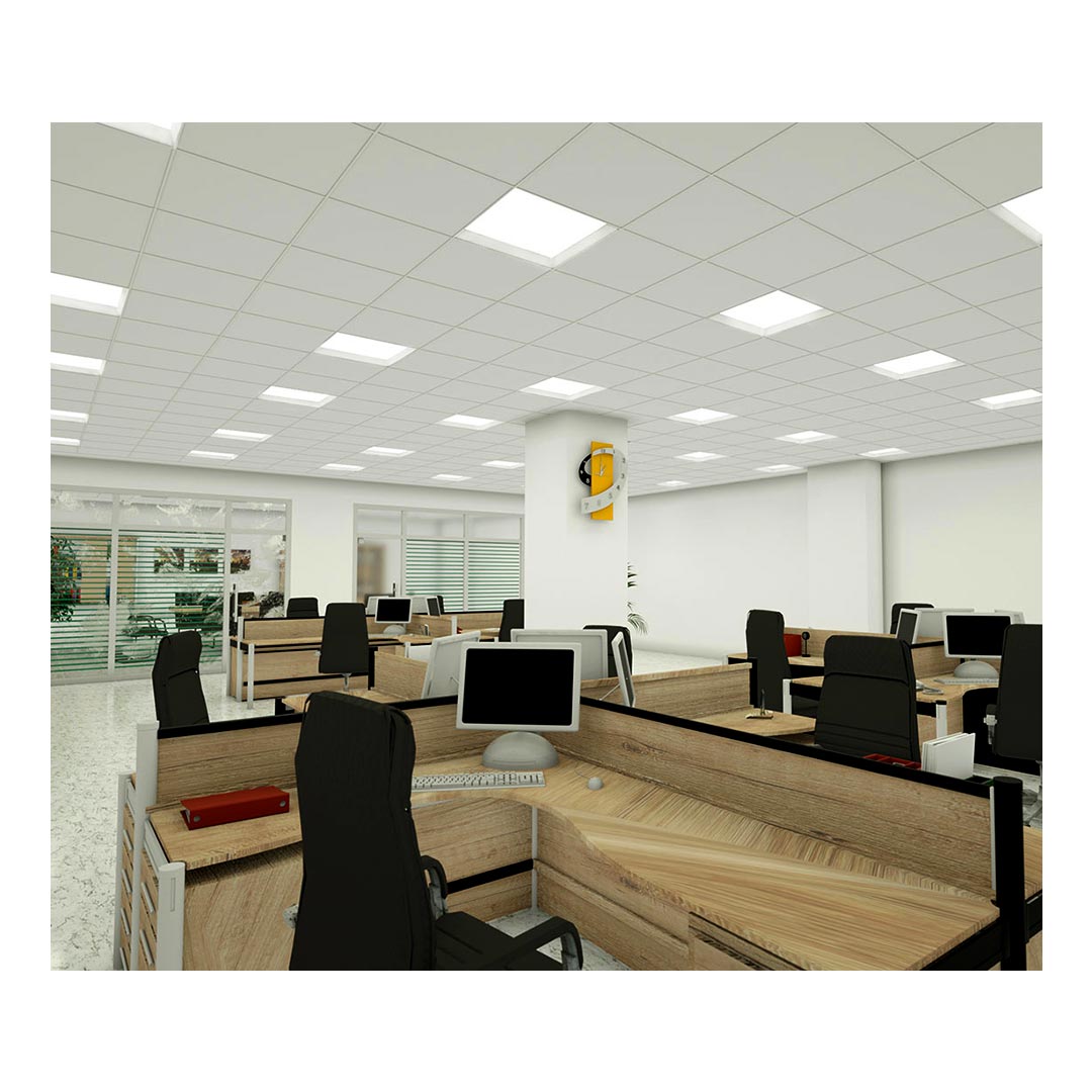 پنل LED توکار 55 وات مدل لدیوم  سقف كاذب يكپارچه مازی نور