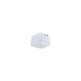 چراغ LED اضطراری 2 وات روكار مدل آرورا مازی نور با باتري با پخش نور نامتقارن