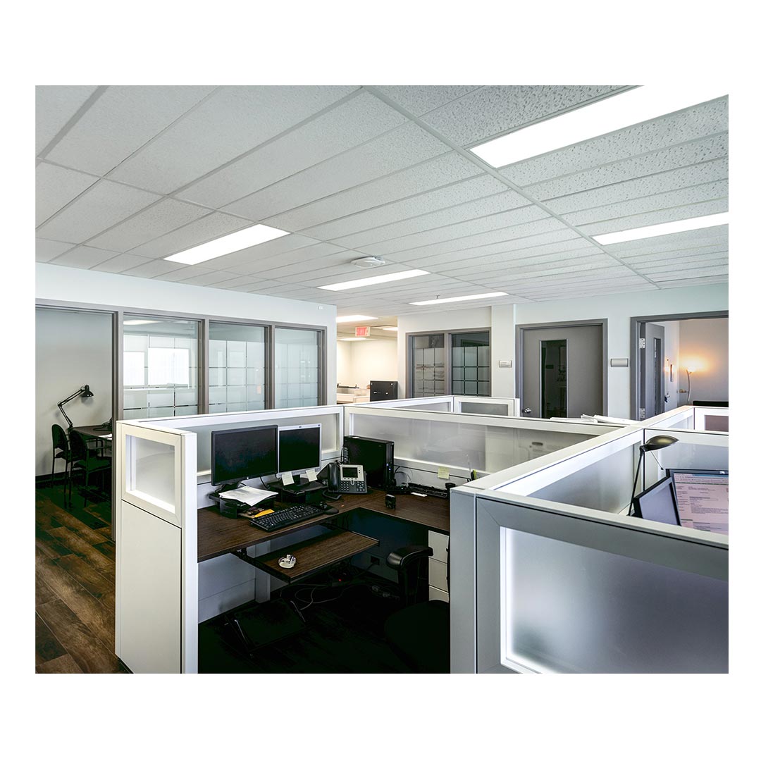 چراغ LED توكار 42 وات 120*30 سانتی متر مدل اپتيلد مازی نور