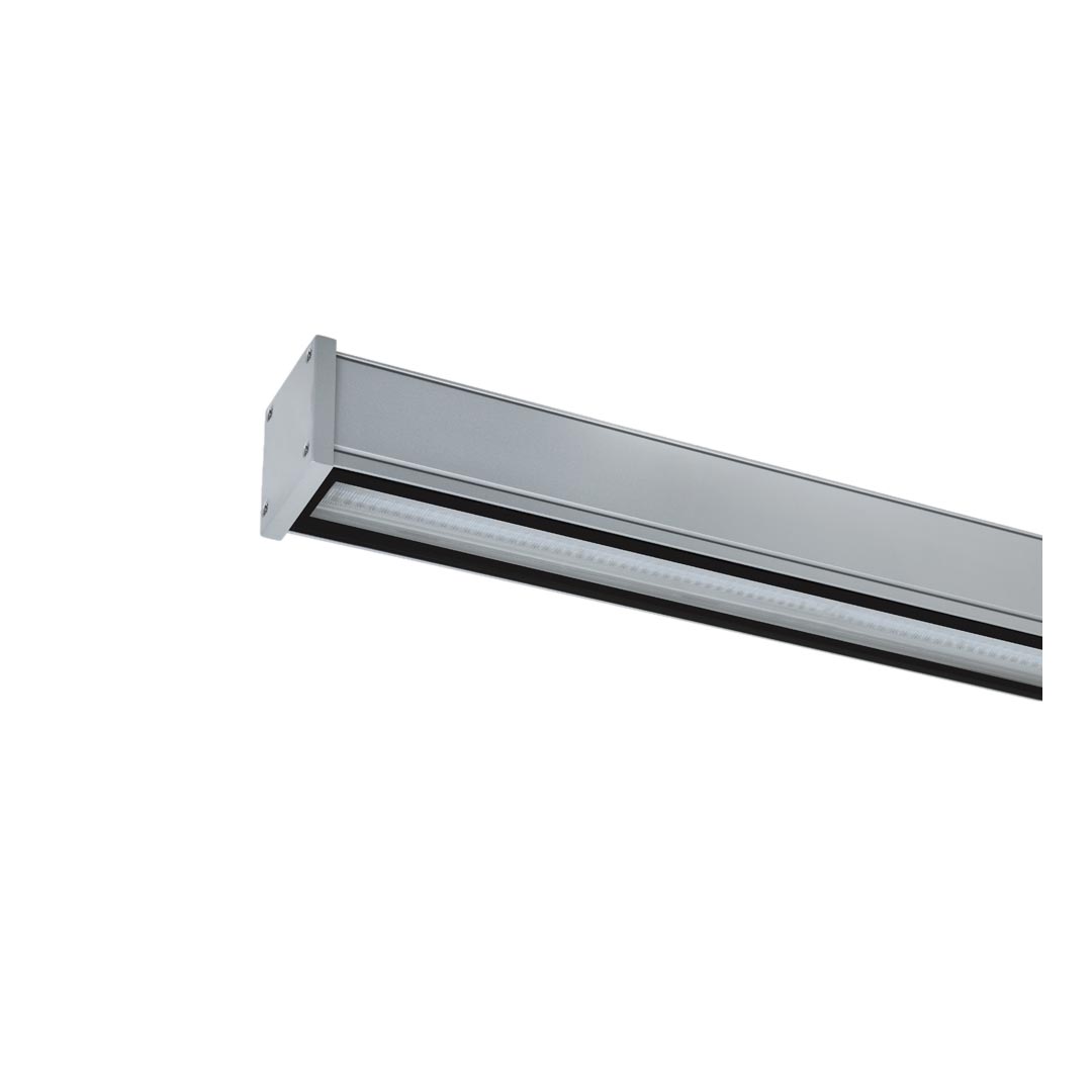  چراغ LED خطی روكار با توان 47 وات به طول 115 سانتی متر مدل سيليوم  مازی نور با پخش نامتقارن دو‌طرفه نور