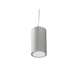 چراغ LED دانلايت آویز مدل ديانا  قطر 15 و ارتفاع 22 سانتی متر با توان 14 وات مازی نور رنگ بدنه نقره ای