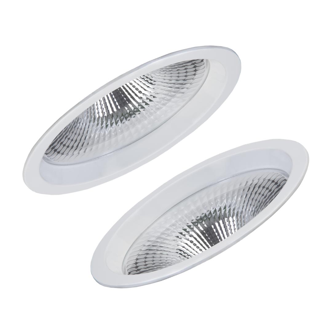 چراغ LED دانلایت توکار مازی نور رفلكتور آلومینیومی مدل دیانا 34 وات دهانه 20 سانتی متر