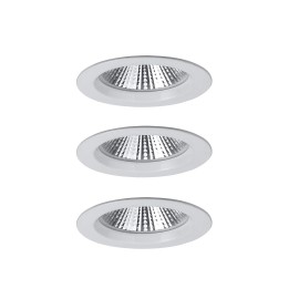 چراغ LED دانلایت توکار مازی نور رفلكتور دار مدل دیانا 14 وات دهانه 12 سانتی متر