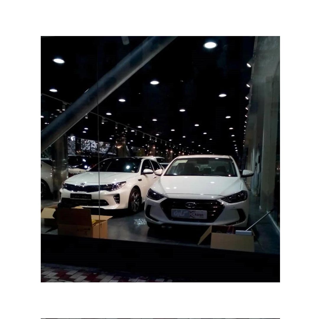 چراغ LED دانلایت توکار مازی نور مدل دیانا 19 وات دهانه 20 سانتی متر