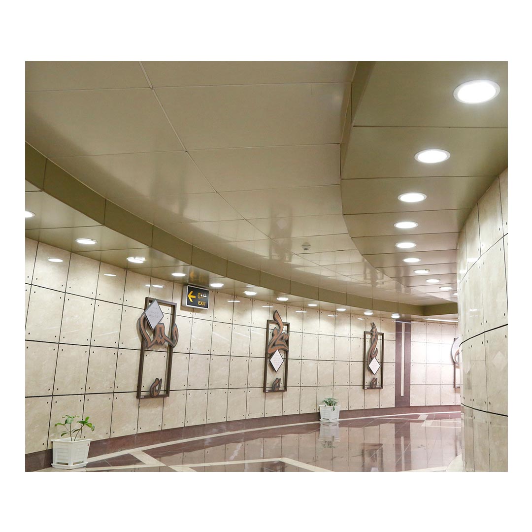 چراغ LED دانلایت توکار مازی نور مدل دیانا 26 وات دهانه 15 سانتی متر