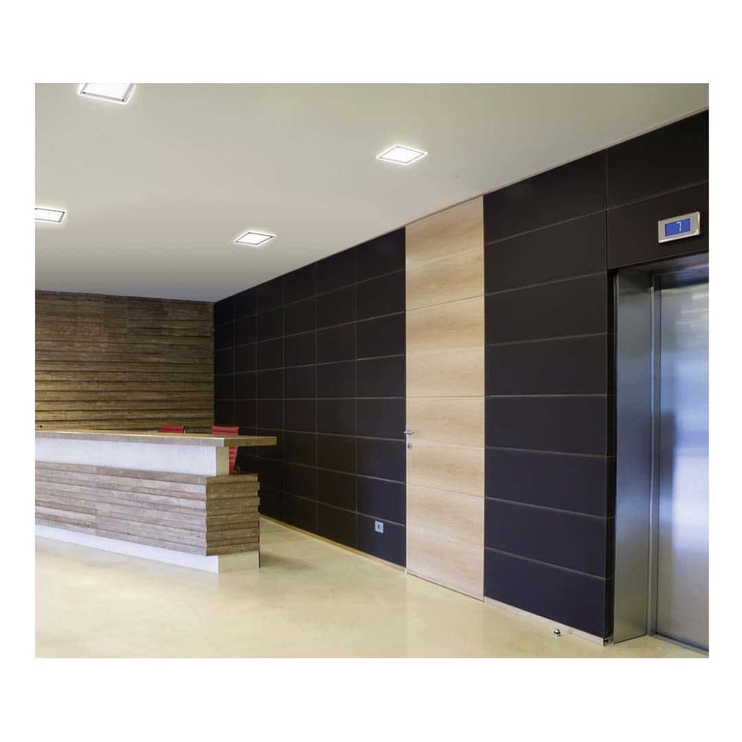 چراغ LED دانلایت توکار مربعی 18 وات مازی نور اندازه 32*32 مدل استارلد M593Q32LED3