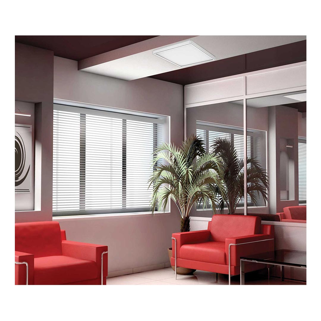 چراغ LED روكار 35 وات مدل الگانت 60*60  صفحه شيری ساتن مازی نور