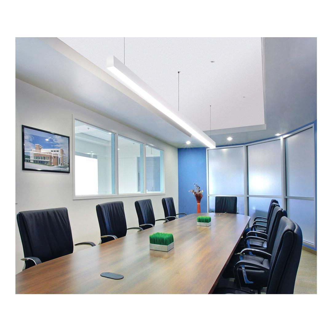 چراغ LED روكار/آويز 37 وات مدل اينفينيتی E مازی نور با رنگ بدنه سفید