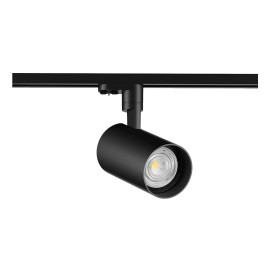 چراغ LED ريلی  30 وات مدل هانی سه فاز به قطر 9 سانتی متر  با پخش  42 درجه نور مازی نور  با رنگ بدنه مشکی