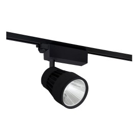 چراغ LED ريلی 40 وات مدل نواترن  تک فاز به قطر 12.5 سانتی متر مازی نور رنگ بدنه مشکی