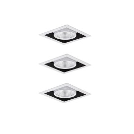 چراغ LED مولتی دانلايت اوربیتال تک خانه توكار مازی نور 26 وات  قطر 9 سانتی متر