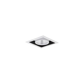 چراغ LED مولتی دانلايت اوربیتال تک خانه توكار مازی نور 34 وات قطر 12.5 سانتی متر