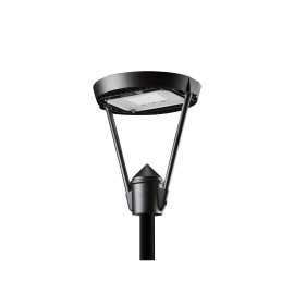 چراغ LED پاركی با توان 52 وات مدل ساتلايت  مازی نور و رنگ بدنه مشکی