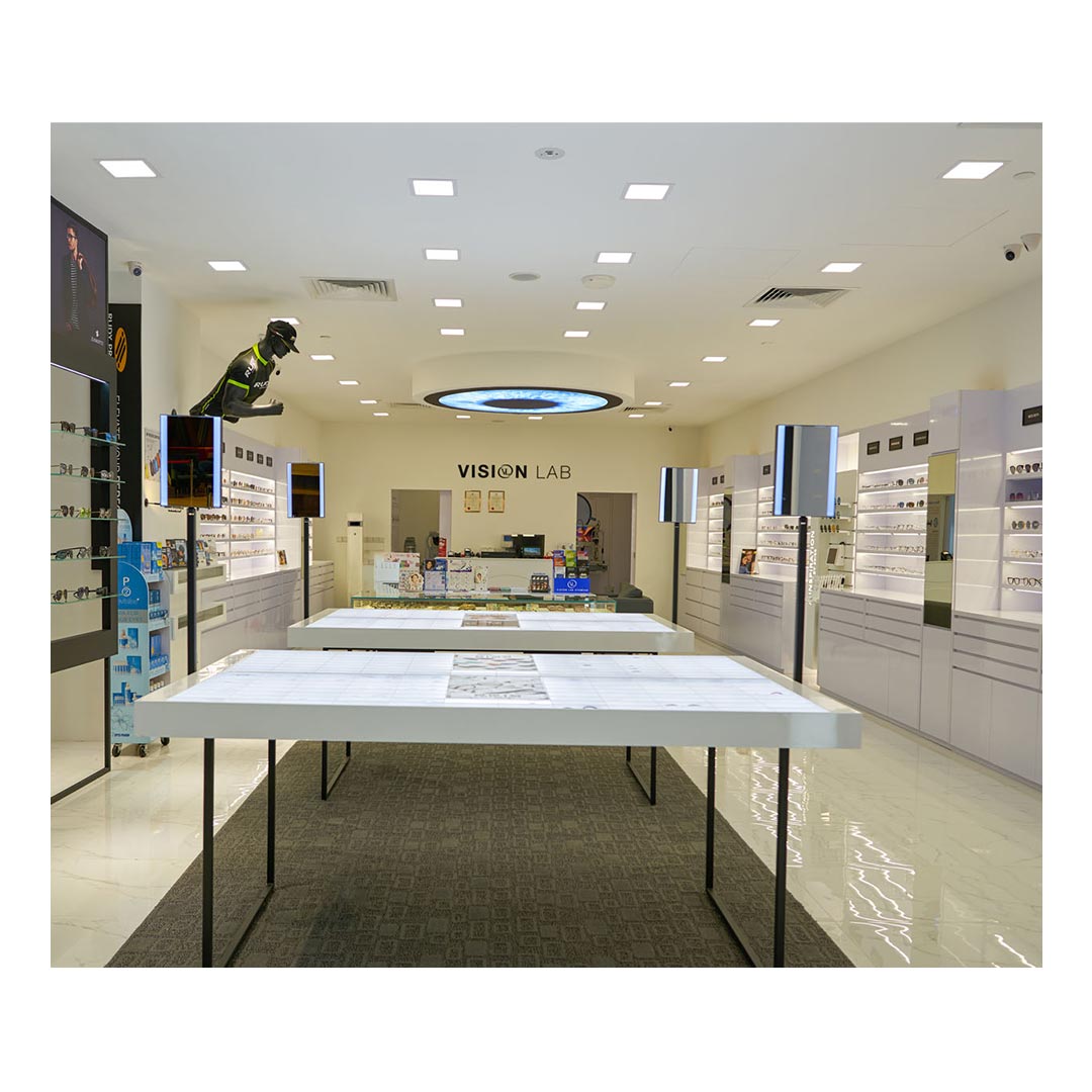 چراغ دانلايت توكار مربعی سفید 25 وات 20*20 سانتی متر مدل آريانا مازی نور