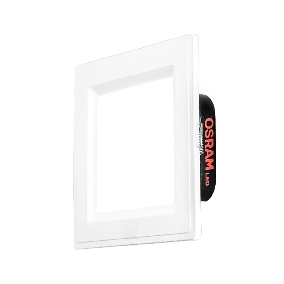 چراغ روشنایی سقفی مربع توکار 12 وات آلتون رای اندازه 10*10 مدل زمرد AL-DZ41