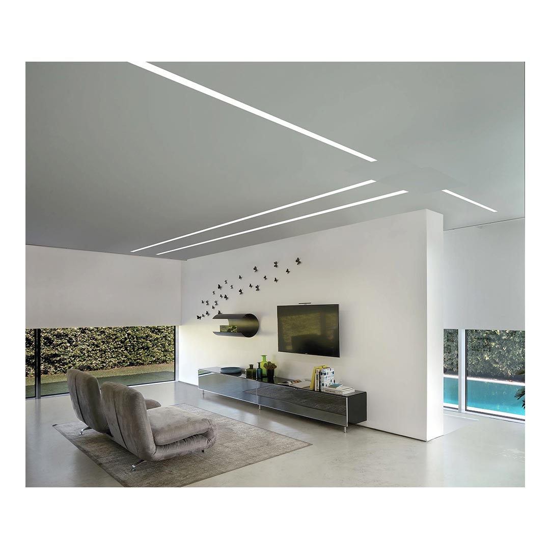 چراغLED خط نوری کم عمق توکار 21 وات مدل اینفینیتی DS مازی نور