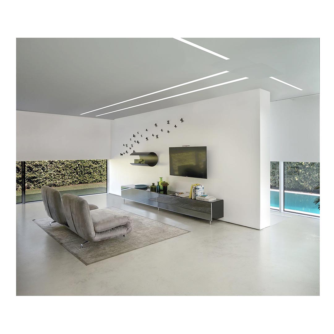 چراغLED خط نوری کم عمق توکار 66 وات مدل اینفینیتی DS مازی نور