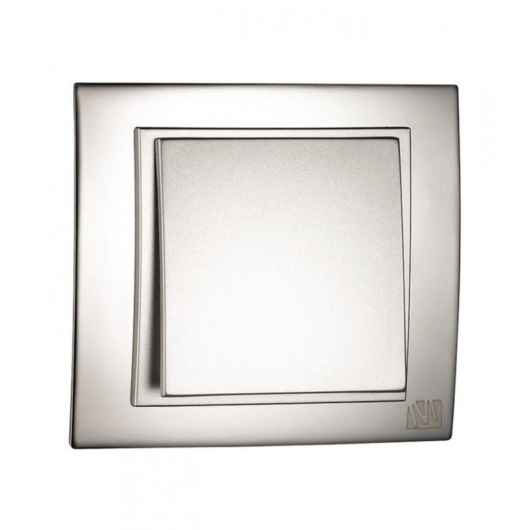 کلید یک پل مونو مدل کروم طرح استایل