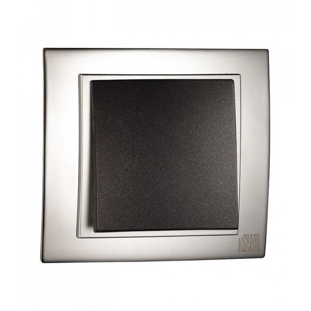 کلید یک پل مونو مدل کروم طرح استایل