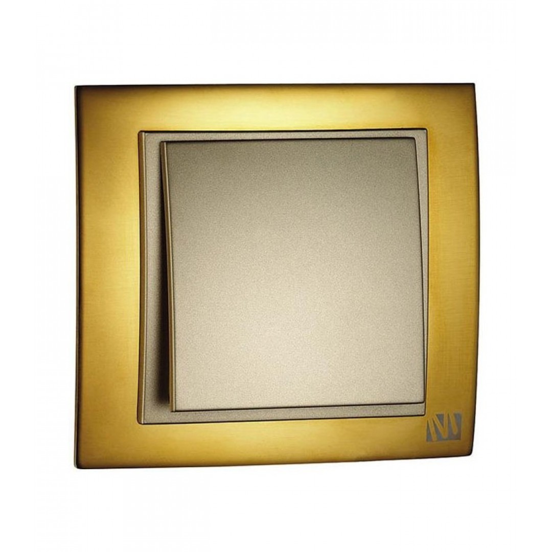 کلید یک پل مونو مدل کروم طرح استایل